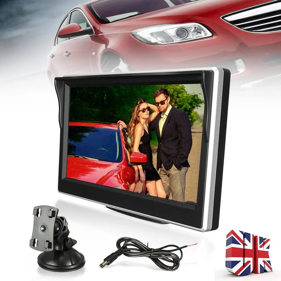 

5.0 Inch Digital TFT LCD Screen Display HD Car Rear View Monitor Universal Night Vision Set with Mounting Bracket