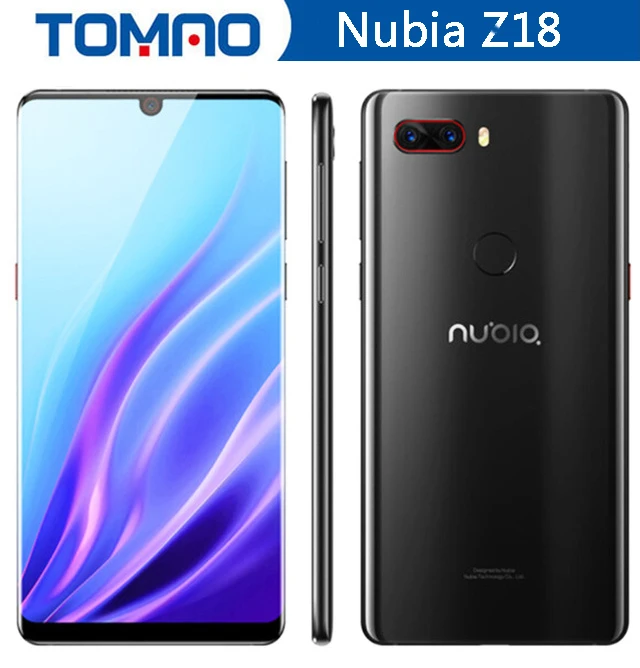6 0 &quotNubia Z18 мобильный телефон Капля воды экран 8 ГБ/128 ГБ Snapdragon 845 Восьмиядерный Android