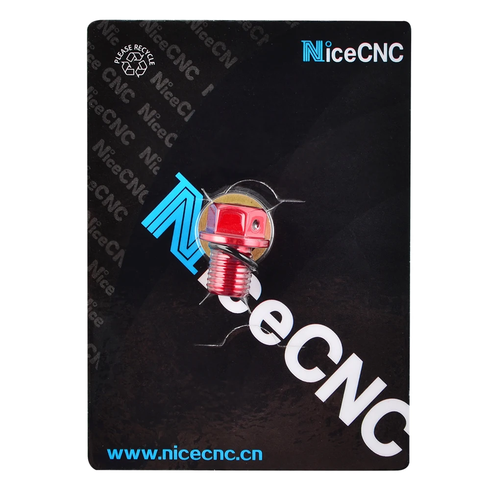 NICECNC M12 слива масла болт для Honda CRF 50F 70F 100F XR 50R 70R 100R 400R 600R 650R CR 85R 125R 250R XR250 CRF250L/M CRM