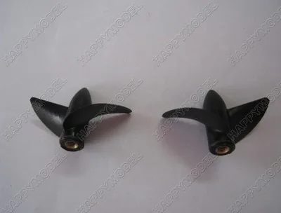 카본 나일론 CW CCW 프로펠러 프로펠러 2 블레이드 45x31.5mm 샤프트 4mm Rc 레이싱 보트|boat boat ...