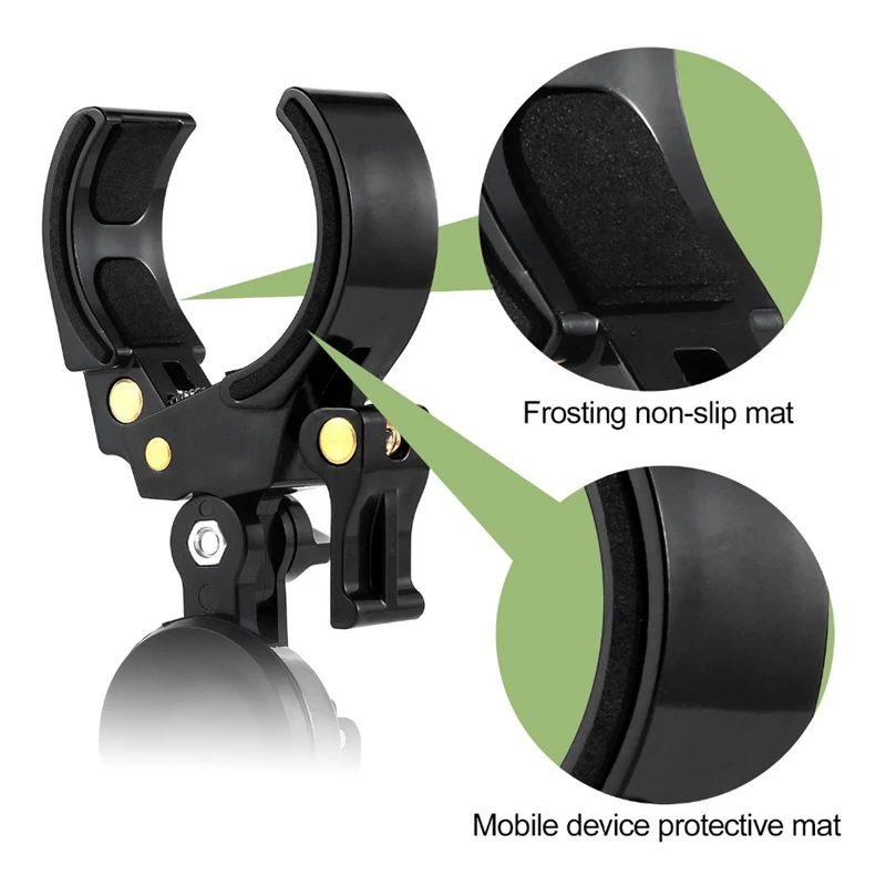 Top Eyeskey Telescope Mobile Phone Clip Universal Digital Camera Phone Bracket Mount Support Holder For Spotting Scope Monocular B 4