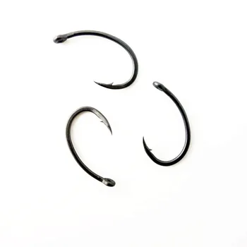 

Wholesale 200pcs Teflon Coated Carp Fishing Hooks High Carbon Steel Sharp Barbed Fly Fishing Fishhook