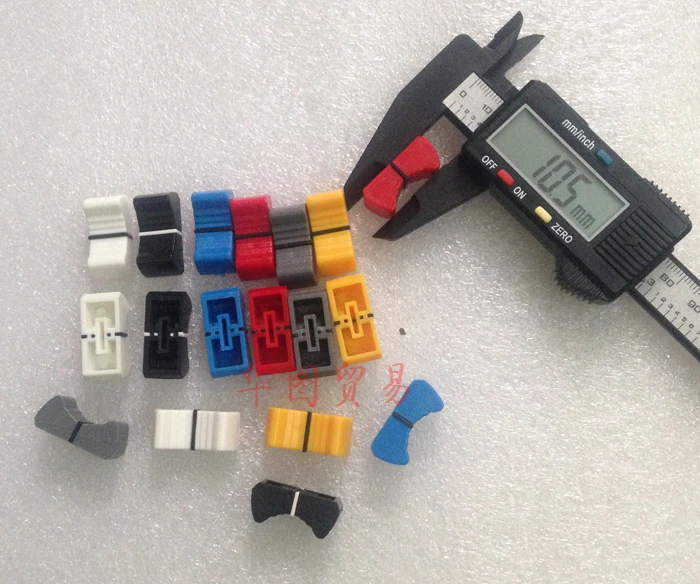 12pcs mixer fader cap direct sliding potentiometer fader knob / disc