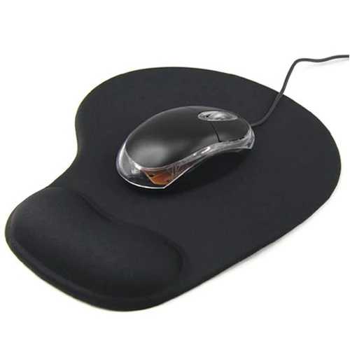Gtfs-горячее предложение черный Комфорт наручные силиконовый гель Rest Поддержка Коврики Мышь Мыши компьютерные pad