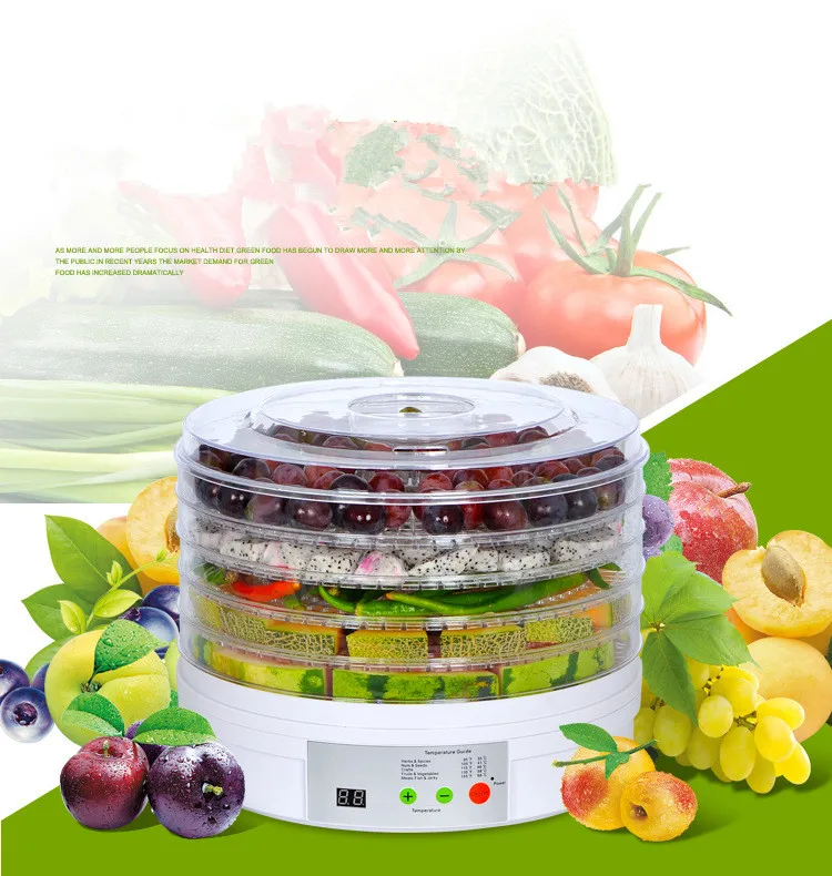 Intelligent timing food dryer dried fruit machine household fruits and