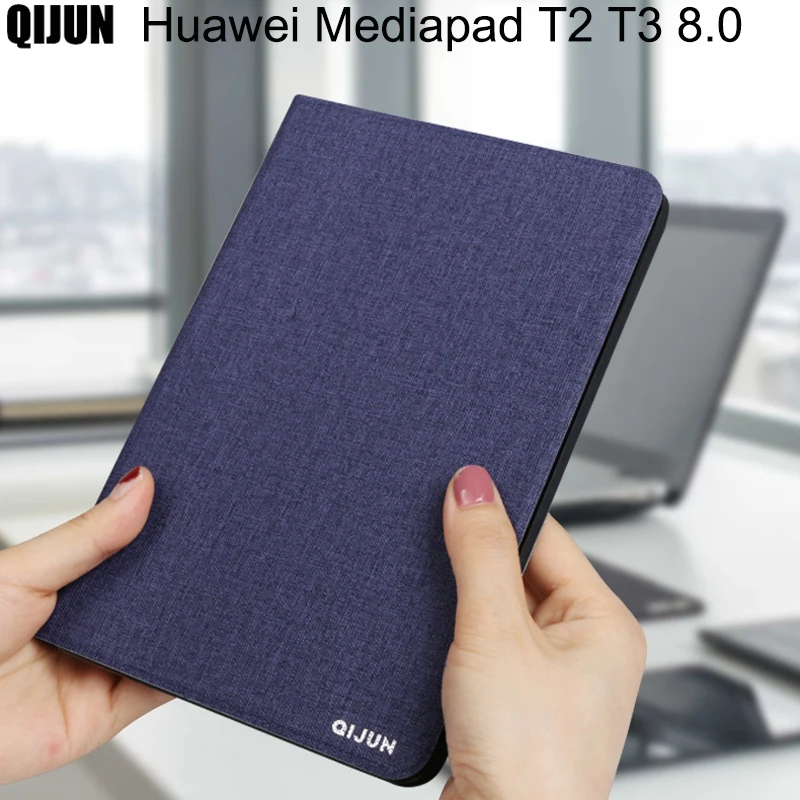 Чехол из искусственной кожи для huawei MediaPad T3 8,0 KOB-L09 KOB-W09 Honor Play Pad 2 JDN-AL00/W09 планшет Funda чехол для huawei T3 8 дюймов