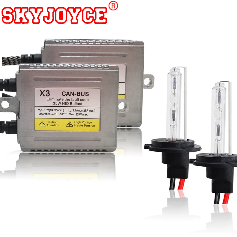 

5 sets canbus hid ballast kit 35W 12V no error/error free xenon hid kit headlight system AC H1 H3 H7 H11 9005 9006