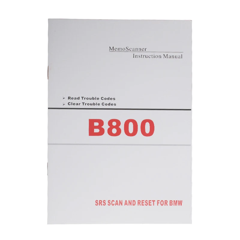 Newest B800 Car Airbag SRS Reset OBD2 Scanner Diagnostic Tool For B-MW E34 E36 E38 94-03