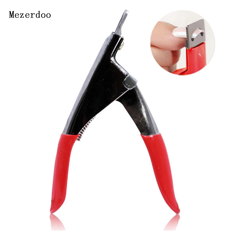 

Pro Nail Clipper Manicure Tool False Nail U Shape French Scissor Well Cutter Trimmer Straight Round Edge Clipper Nipper Tip