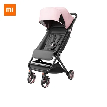 

Xiaomi Mi rabbit lightweight folding baby stroller four-wheel shock absorber children's hand push umbrella One-handed second
