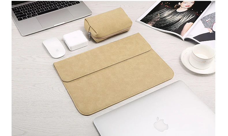 Матовая сумка для ноутбука Macbook Air 13 A1932 11 12 15,4 Pro 15 чехол для ноутбука с сенсорной панелью для Xiaomi 13,3 15,6