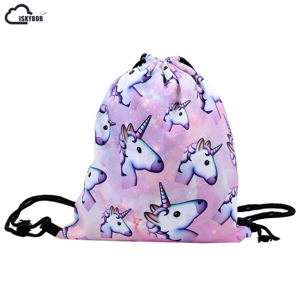 ISKYBOB Unicorn Bag Nursery Backpack 3d Printing ...