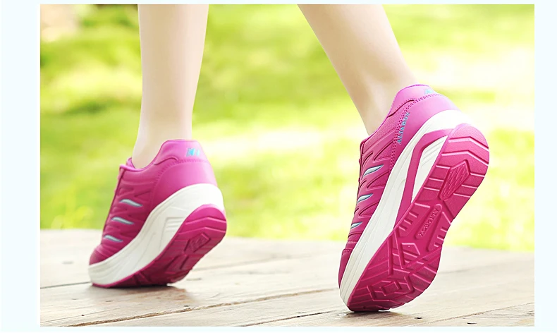 ALI& BOY/уличные спортивные кроссовки; обувь для похудения; женская кожаная обувь на танкетке 5 см; обувь для танцев; обувь для бега и фитнеса; женская обувь для похудения