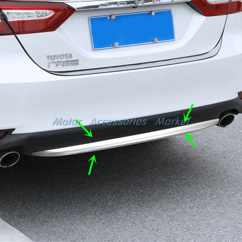 

New Chrome Rear Bumper Cover Lower Trim for TOYOTA Camry 2018