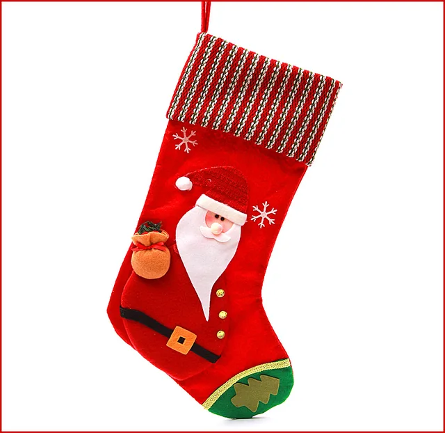 new year lovely vintage christmas stockings santa claus bag gift sock ornament socks christmas decoration - Vintage Christmas Stockings new year lovely vintage christmas stockings santa claus bag gift sock ornament socks christmas decoration - Vintage Christmas Stockings