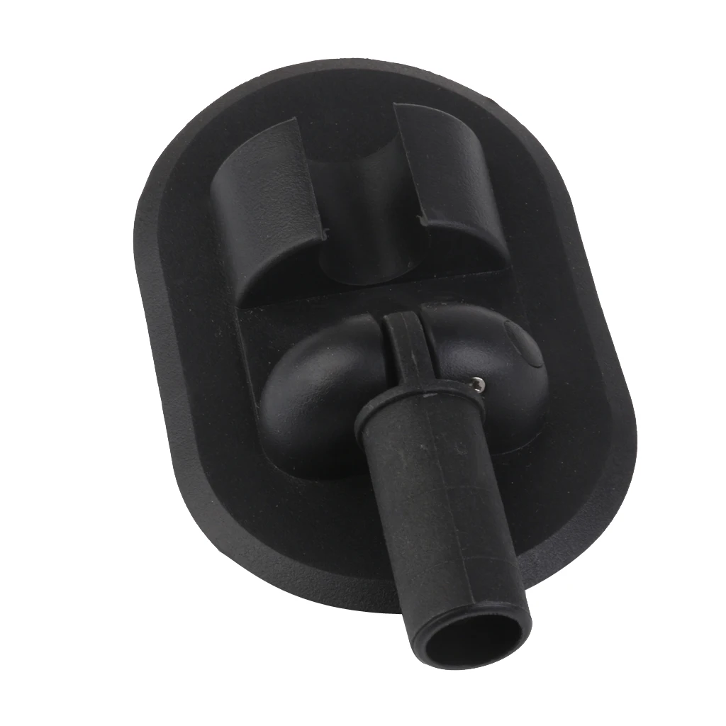 PVC 180 Degree Rotate Sun Shelter Mount Fishing Tent Holder for Speedboat Fishing Boat Accessories Black