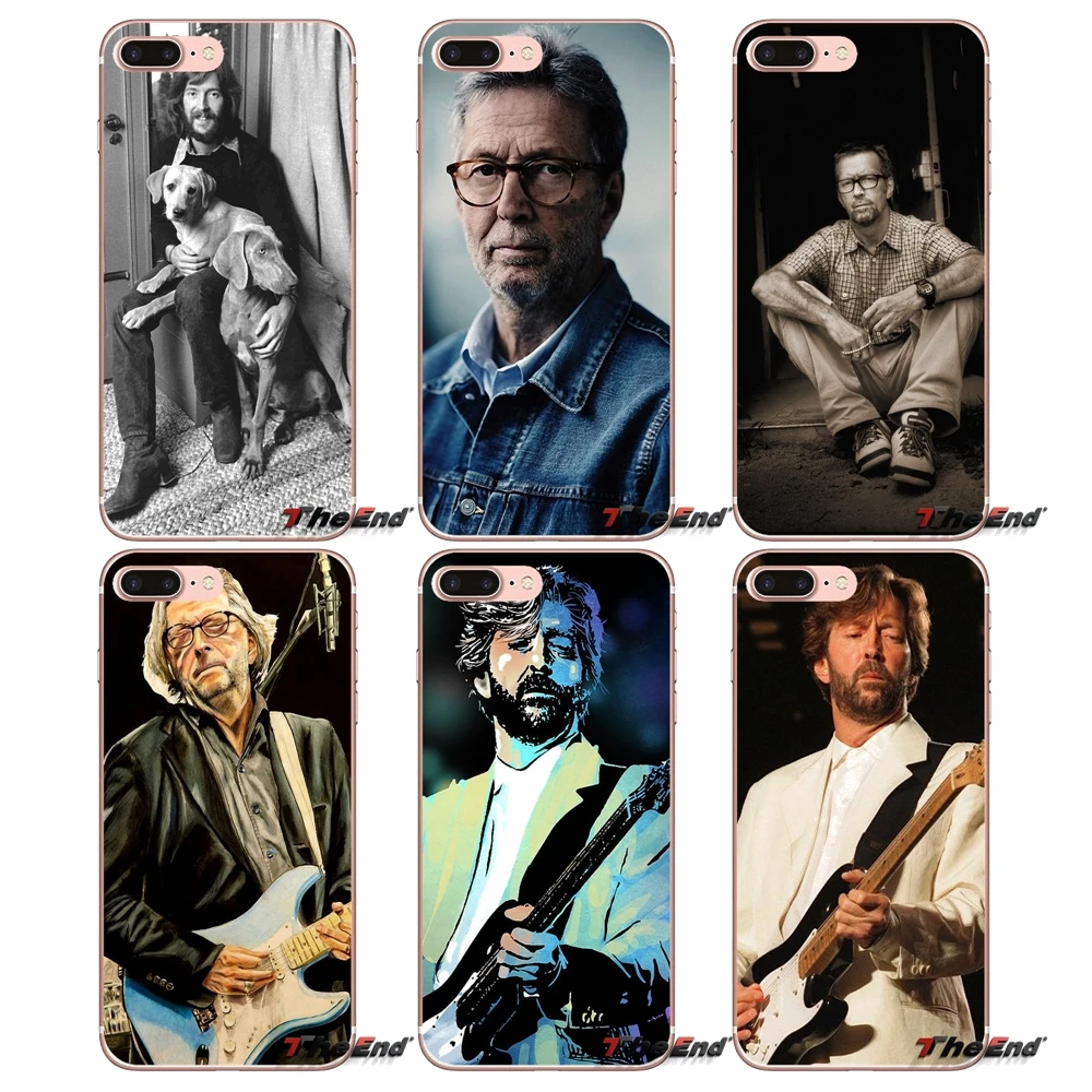 

For Sony Xperia Z Z1 Z2 Z3 Z5 compact M2 M4 M5 E3 T3 XA Aqua LG G4 G5 G3 G2 Mini Eric Clapton Blues rock Clear TPU Case