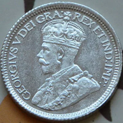 

{1903-1936} 7 coins canada 10 cents coins copy