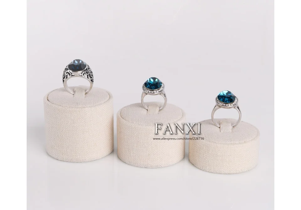 3pcs Jewelry Finger Ring Holder Display Stand Counter Showcase Exhibitor (9)