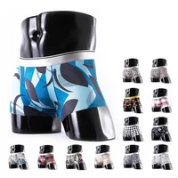 Multi Printed Milk Fiber Softy 10Pack/lot Men Underwear Boys Comfy Boxer Trunk Shorts Pouch Breathable Underpants UD08 1