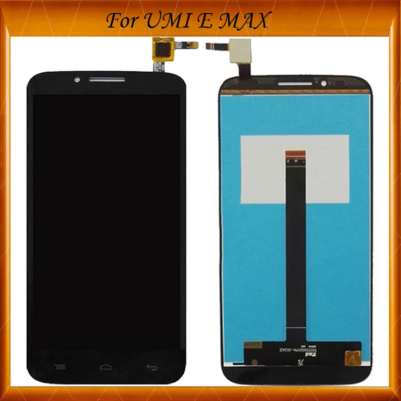 

100% Working Well 5.5" inch LCD Display For UMI EMax E MAX LCD Screen With Touch Screen Assembly Black color IN Stock