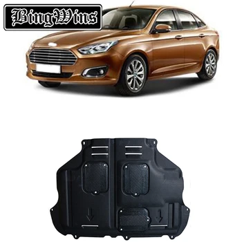 

BINGWINS Car styling For Ford Escort plastic steel engine guard For Escort 2015-2017 Engine skid plate fender 1pc