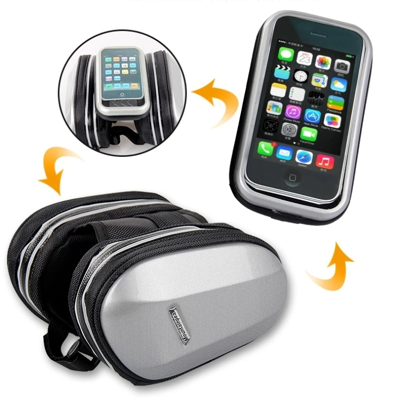 MTP Cycling Mountain Bike font b Saddle b font font b Bag b font and Phone