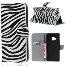 Teste padrão da Zebra couro virar Magnet Wallet fique Pouch Case capa para HTC One M9 telefone 2015 Hotsale