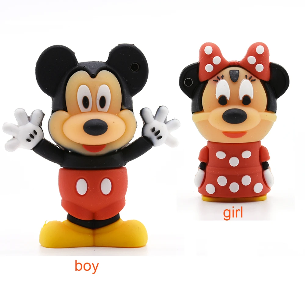 cartoon Pen Drive16GB Mickey USB drive 8GB Minnie pendrive 32gb 64gb usb drive Pen drive USB flash memory drive stick best gift