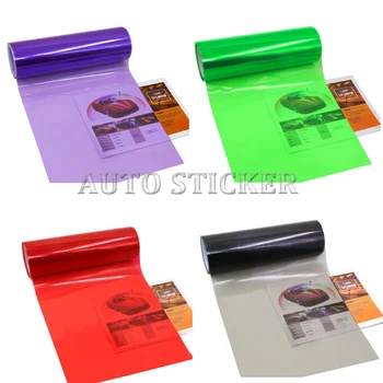 

30cm*100/200/300/400/500cm vinyl car wrap car tinting car-styling Auto Tint Headlight Taillight Fog Light Vinyl Smoke Film