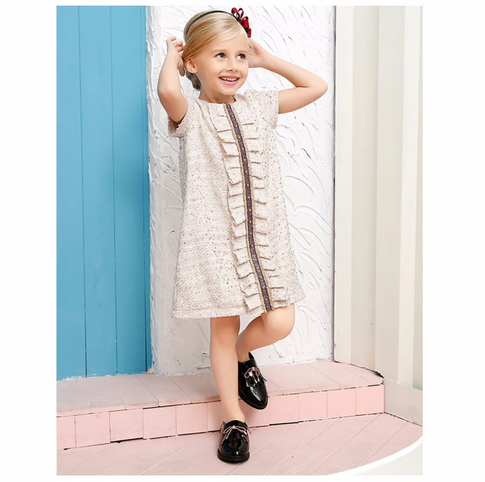 

Summer Short Sleeves Spring Girls Dress Casual ShortSleeve Party Dress Princess Children Clothing Roupa Moana Vestidos
