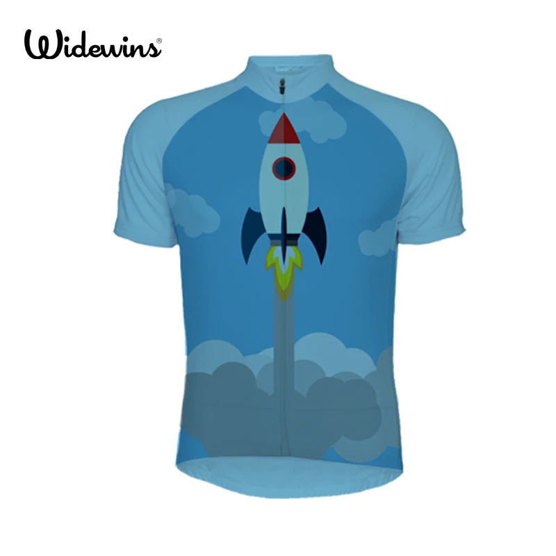 

Airship TEAM cycling JERSEY 2017 Prendas ciclismo 100% Polyester short sleeve bicycle clothing Summer riding gear rocket 7164