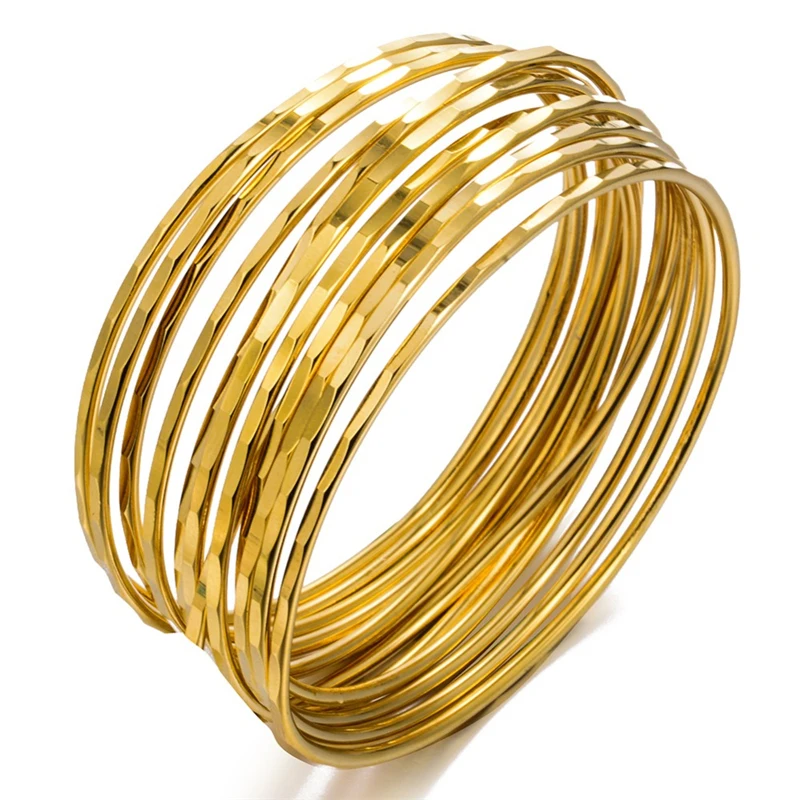 WANDO-12-unids-lote-bien-Punk-estilo-Dubai-joyas-de-oro-de-Color-oro-brazaletes-para