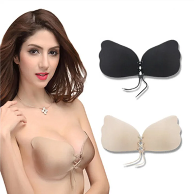 

ONEFENG Hot Selling Women's Breasts Increase Silicone Bra Nipples Gather Breast Enhancement Artifact