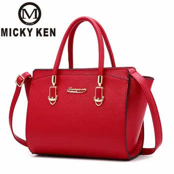 

New Designer Women Bags Fashion Vintage PU Leather Handbags High Quatity Casual Shoulder Messenger Crossbody Totes MICKY KEN
