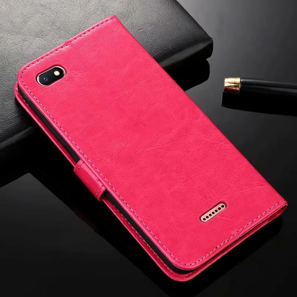 WhaY Vintage Case For Xiaomi Redmi 6A Case Wallet Kickstand PU Leather Shockproof Luxury Xaomi Redmi 6A Cover Filp Fundas Coque  (4)