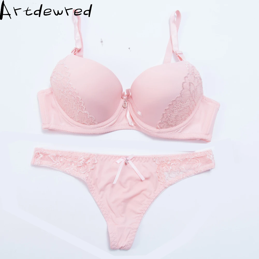 Artdewred Элитный бренд Интимная Набор Трусики для женщин бюстгальтера сексуальный