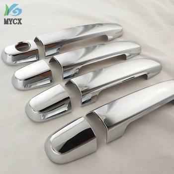

2006 For Toyota Highlander 2001-2007 XU20 Chrome Handle Cover Trim Kluger 2002 2003 2004 2005 Accessories Sticker Car Styling