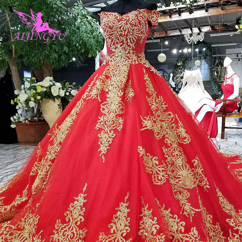 Aijingyu Wedding Long Sleeve Real Photo Punk Gown Bridal Shops