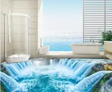 

3 d pvc flooring custom 3d bathroom flooring wallpaper Great falls to draw 3 d flooring mural photo wallpaper for walls 3d