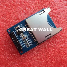 10 ШТ./ЛОТ Чтение и запись модуль для arduino ARM MCU Модуль Слот для Карты SD Гнездо Reader