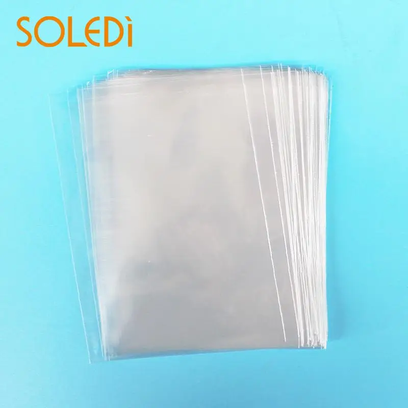 

100 pcs 6*10 cm Transparent Plastic Lollipops Bags Cookie Candy Sweets Bakery Jewelry OPP Cellophane Bag Good Quality Convenient