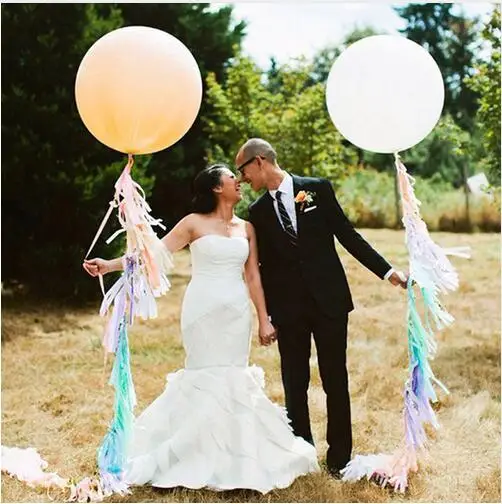 

36 inches Latex Balloons All colors big balloon Birthday Party Wedding Marriage Decorations Helium Inflatable Air Globos supply