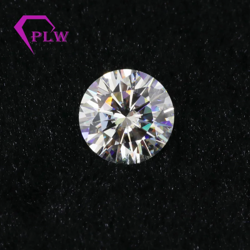 Включая сертификацию на продажу EF color 1 ct 6,5 мм VVS& VVS1 Round 3 Ex Brilliant Cut Moissanite для качества Скидки