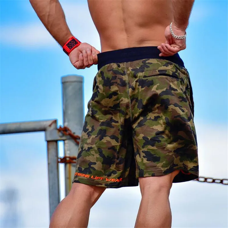 camouflage Men`s Shorts Military Shorts (5)