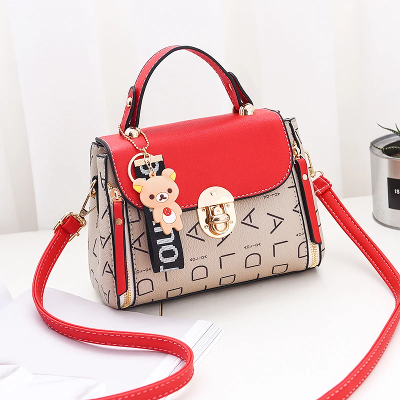 

Women Bag Vintage Handbag Casual Tote Fashion Women Messenger Bags Shoulder Top-Handle Purse Wallet Leather 2018 New Black Blue