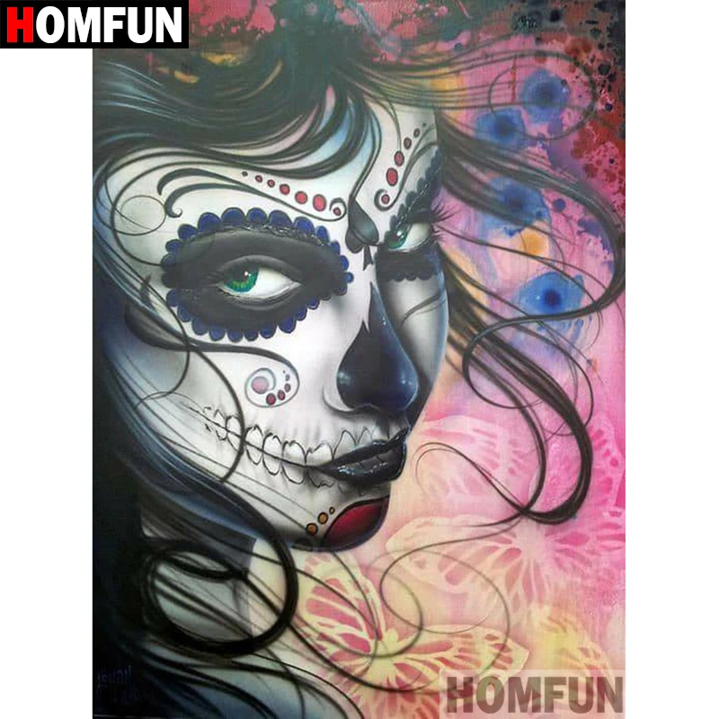 HOMFUN 5D DIY Diamond Painting Full Square/Round Drill &quotClown man&quot 3D Embroidery Cross Stitch gift Home Decor A00015 | Дом и сад