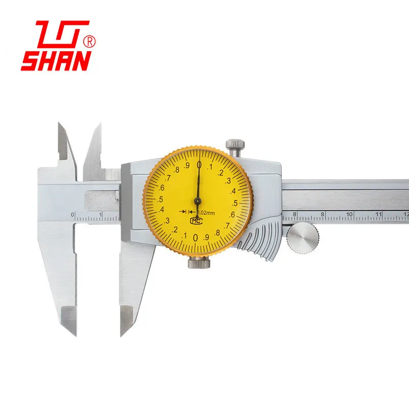 

Dial calipers 0.02mm High precision stainless steel vernier with table caliper 0-150 mm shockproof calipers dial vernier caliper