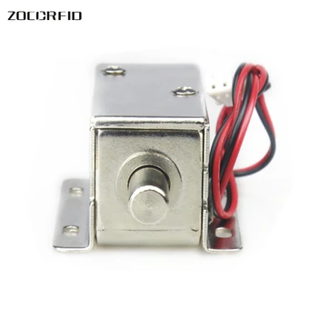 

Free shippiing LY-01 round tongue Mini Electric Lock Small Mini Cabinet Lock Access control Lock Mini Bolt Lock DC12V or DC24V