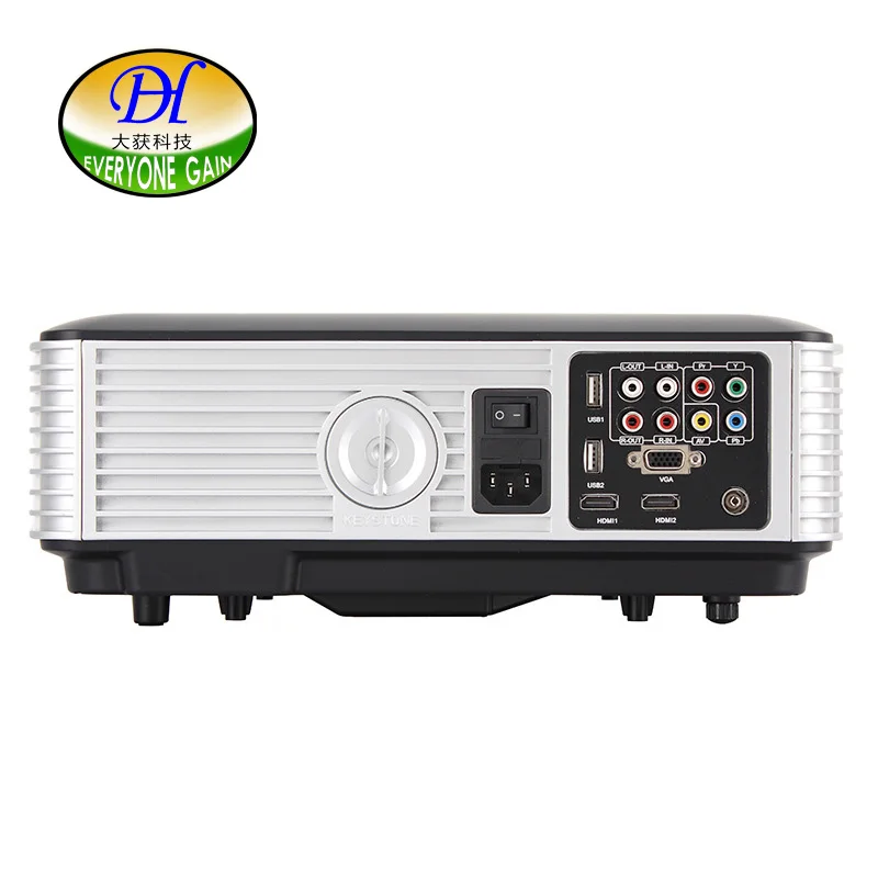 

Everyone Gain Entertainment Projector DH-TL122 1280*800 1080P LCD Projector 2800 Lumens HD Proyector For Home